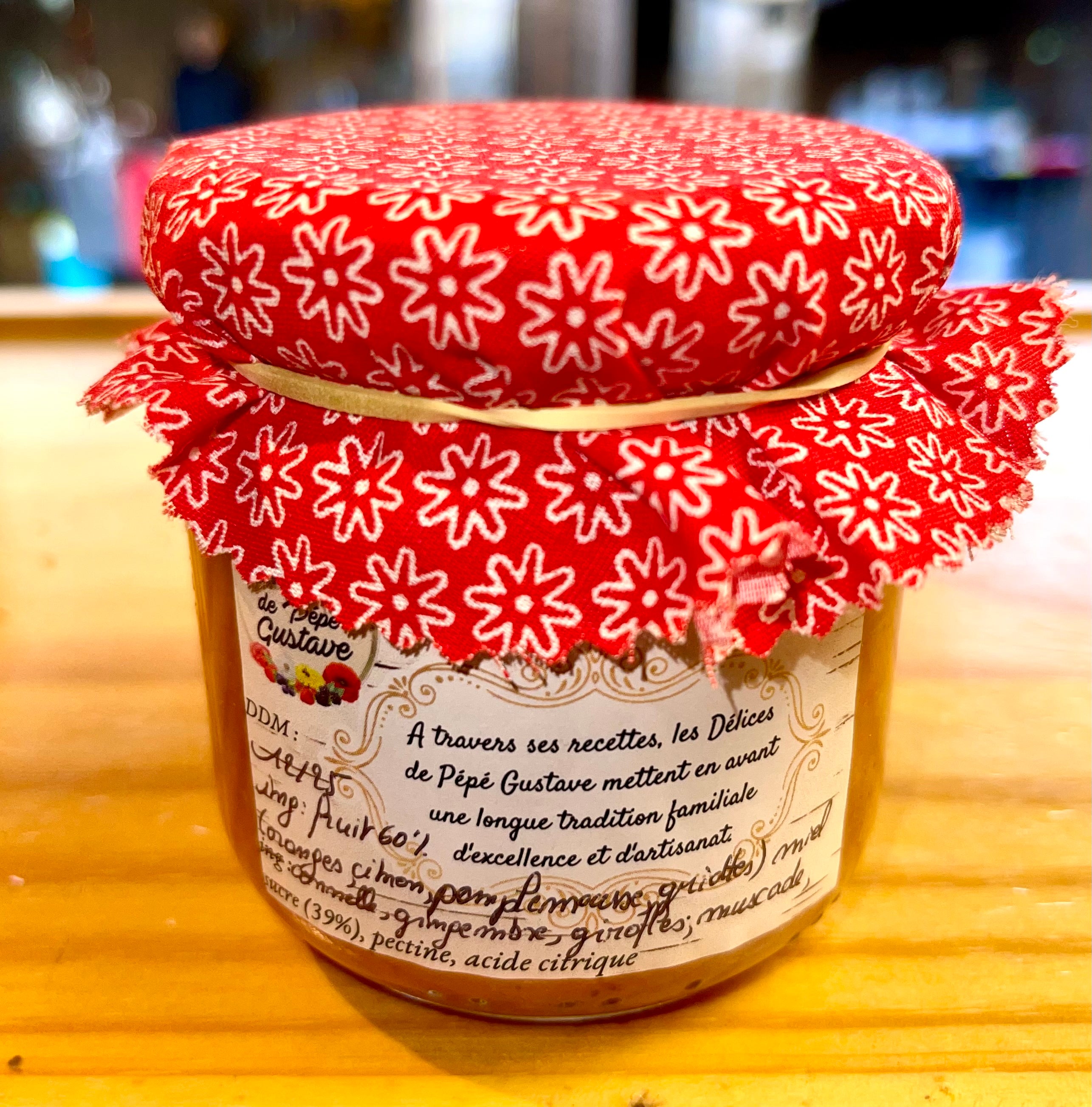 Confiture de Noël aux agrumes et miel