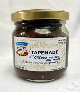 Tapenade d’olives noires au Miel
