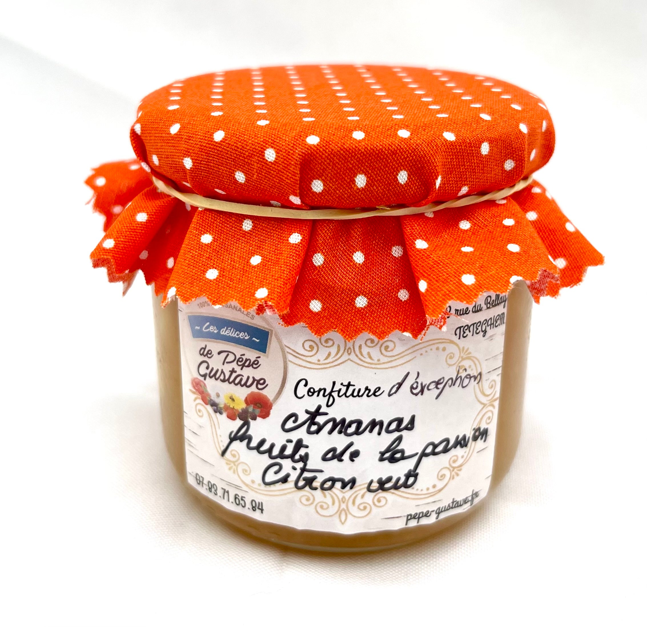 Confiture Ananas / Fruits de la passion / Citron vert