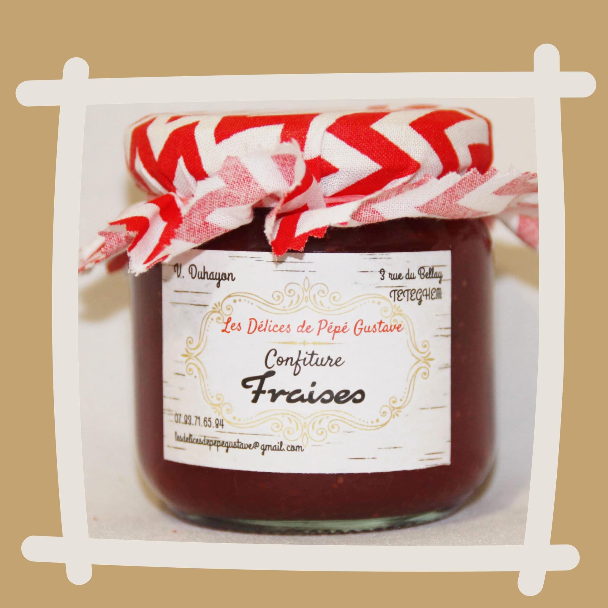 Confiture Fraises