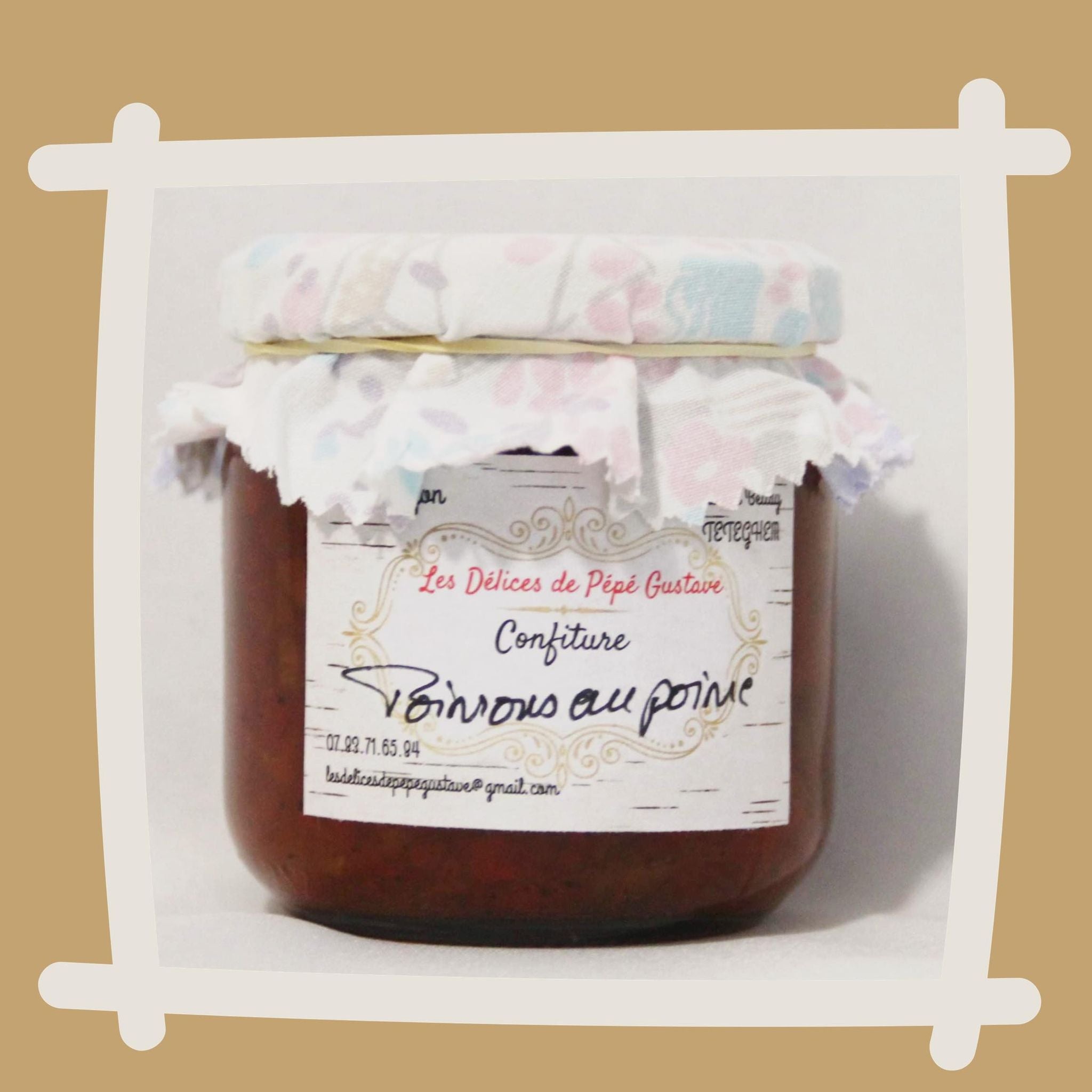 Confiture de Poivrons au Poivre