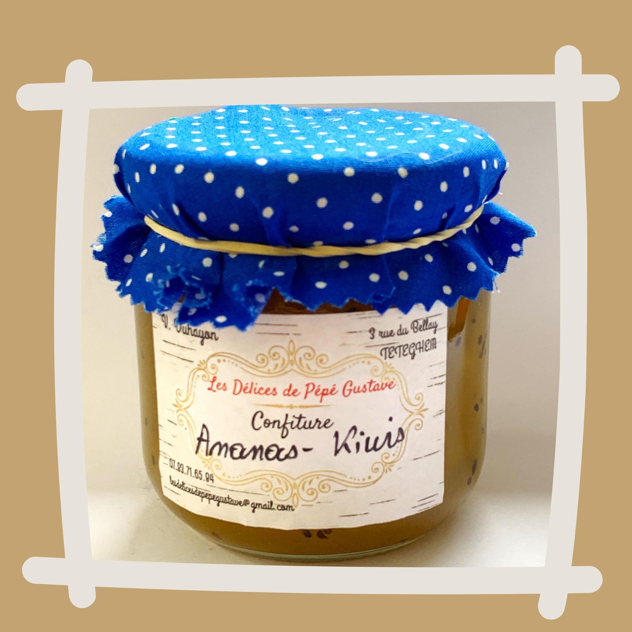 Confiture Ananas Kiwis