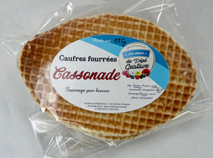 Gaufres fourrées Cassonade